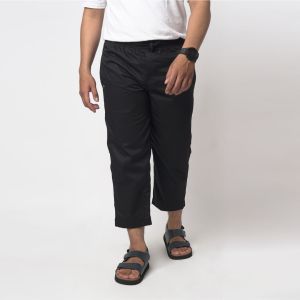 KHOIRUMMAH Celana Sirwal Basic - Celana Panjang Santai - Sirwal Tapared Fit - White