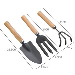 Combo dụng cụ làm vườn/ Găng tay / xẻng trồng cây/ bình tưới cây xinh xắn-NIEVE