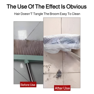 Disposable Broom Cover Floor Dusting Tool Nonwoven Fabric Adsorption Hair Cleaning Dust Broom Cover