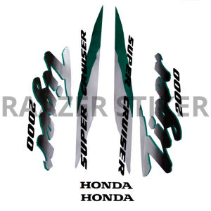 List Body Motor Stiker Sticker Striping Standart Ori Tiger 2000  Terlaris Termurah