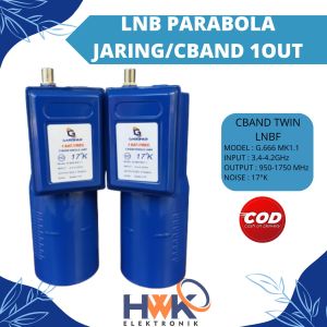 PROMO LNB C BAND 1 OUT PARABOLA JARING MATRIX UNTUK RECEIVER SATELIT HARGA GROSIR