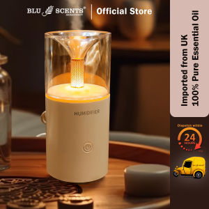 Blu Scents Secreto Ultrasonic Aroma Diffuser - Portable Essential Oil Diffuser for Car & Office