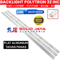 BACKLIGHT TV LED POLYTRON 32 INC PLD 32D905 32D900 32T700 32T768 LAMPU BL 7K 3V 7 KANCING 7LED 7K PLD32D905 PLD32D900 PLD32T700 PLD32D768 POLYTRON PLD-32D905 PLD-32D900 PLD-32T700 PLD-32D768 32INCH 32IN 32INC LAMPU BL 7 LAMPU LED INCH IN. 