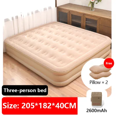 Blackpongo 25cm 40cm outdoor camping sleeping pad built-in pump air mattress inflatable home mattress automatic heightened bed