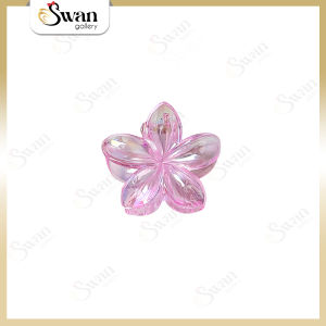 Jepit Rambut Model Bunga Kamboja 4 Cm Hologram Glossy Jedai Flower Bali Premium Kamboja Wanita Elegant Aksesoris Korea