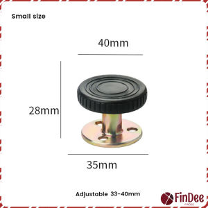 FinDee ตัวยึดเฟอร์นิเจอร์ สแตนเลส ที่ยึดหัวเตียง กันชนเตียง ลดการสั่นสะเทือน ลดเสียงกระแทกHeadboard Stopper