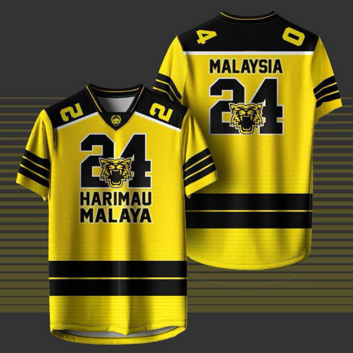 3d Tiger Graphics Jersey Unisex Full Sublimation Viral Ootd Retro ...