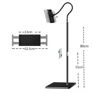 Floor Stand 4-13Inch Universal Adjustable Desktop Cell Phone Holder for Tablet Mobile Desk Mount 手机平板支架