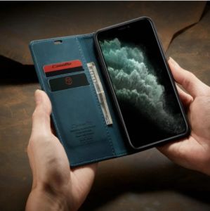 MOR Caseme Premium Flip Wallet Dompet Oppo A15 A15S A16 A16S A17 A17K A54 4G A57 A58 5G A77 4G A77S Flip Cover Case With Magnet