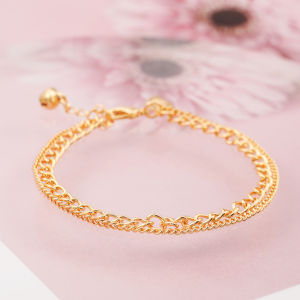 Hyl Jewelry 376B Couple Gelang Titanium Wanita Bangle Bracelet Terbaru Anti Karat Dan Keroncong Lilit Asli Silver Terbaru Tdk Luntur Selamanya Lapis Emas Original Pria Ori Import