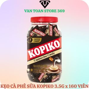 Kẹo cà phê sữa cappuccino KOPIKO viên 3.5g