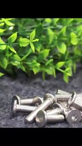 [Iwas Kalawang] Premium Pure Stainless Body Bolt Disc Brake Screw Anti-Rust Heavy Duty All Sizes 5x15 6x16 8x20 8x24 Universal For Motorcycle Fairings Matting Motor Accessories Thai Concept 1PC (COD)