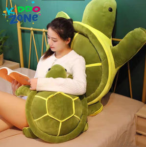 Kiddo Zone Giant Turtle Cushion Pillow Turtle Doll Plush Stuff Toys Children Kids Birthday Gifts Valentines Day Present 40-70cm