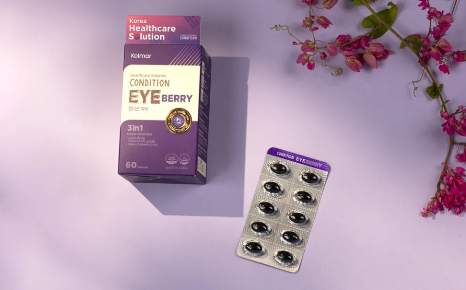Collagène Tripeptide + Berry Lutéine CHAME' - 10 Sachets - Éclat Des Yeux & Anti-âge