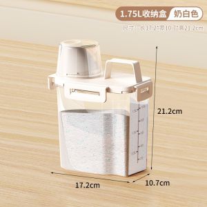 3L Laundry Liquid Dispenser Grain food containers Transparent Dispensing Container For Detergent Store Sealed Jars