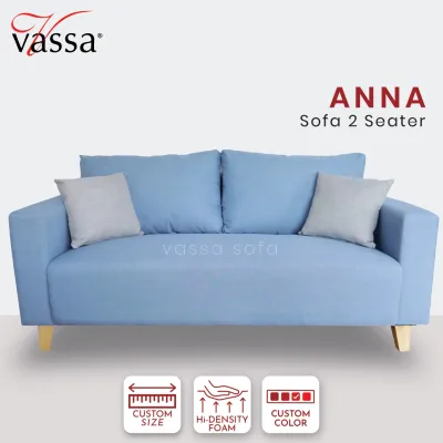 Sofa Minimalis 2 Dudukan Vassa Anna 2 Seater