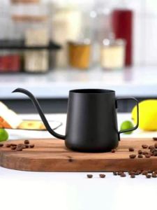 Pour Over Kettle Gooseneck Spout Coffee Tea Pot 12OZ for Coffee Maker Carafe Camping Coffee Pot for Travel Coffee Maker Outdoor