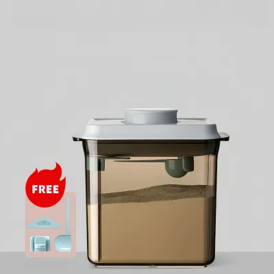 VivaBabe Anti-UV Milk Powder Container With Scraper 0.7L/1.7L/2.3L | Light Resistance | Odor Free