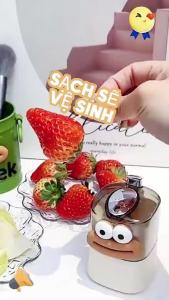 Hũ đựng tăm tự động có nút bấm lấy tăm ra Lọ đựng tăm hình dáng siêu cute hũ tăm đồ gia dụng tiện ích cho mọi gia đình