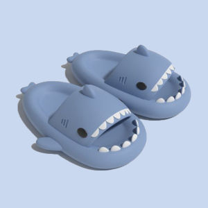 Shark Summer Childrens Slippers Rainbow SandalsFor Kids Toddler Baby Outdoor EVA Cartoon Print Cute Flat Heels Beach Shoes