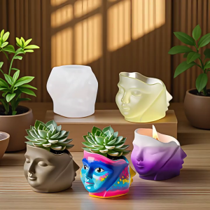Reusable Squirrel Planter Silicone Mold Flowerpot Molds Suitable for Concrete Crafts Decorative Cups Gift Making