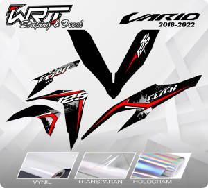 Striping Vario New-Stiker Decal Vario 125/150 All New Facelift 2018-2022 Rainbow v2