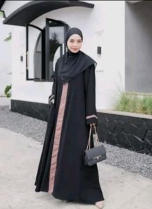 GAMIS ABAYA TURKEY KOMBINASI TERKINIAN // GAMIS WANITA MUSLIM TERBARU VIRAL TERMURAH