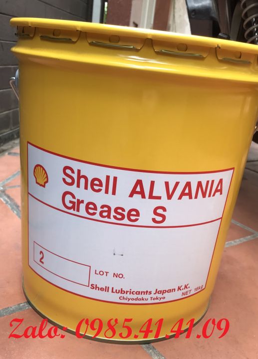 Mỡ bôi trơn Shell Alvania Grease S 2 Lazada.vn