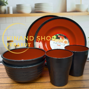 PAKET HEMAT 12 PCS RAMEN SET MERAH TEBAL JAOAN SERIES TERLARIS