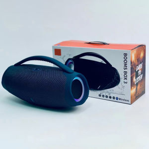 Loa Bluetooth Booms box 3 LED Bass Mạnh Âm Thanh mạnh mẽ và âm trầm khủng IPX7 Chống nước Lớn Cực Đỉnh Bluetooth 5.3