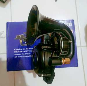 KLAKSON ANGIN SCANIA SNAIL HORN 12V 24V BODY BESI