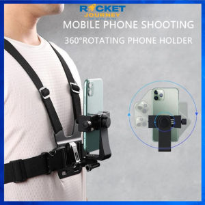 Camera Strap Phone Chest Mount Harness Strap Holder for Samsung iPhone Travel Selfie Vlog Photo Camera