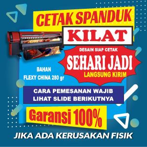 CETAK SPANDUK BANNER SEHARI JADI LANGSUNG CETAK DAN KIRIM
