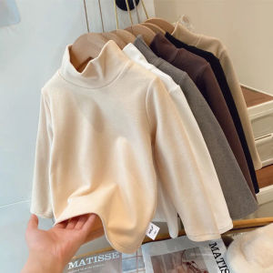 👶ฮีทเทคเด็ก เสื้อคอเต่าเด็กกันหนาวเด็ก ใส่ในอุณหภูมิได้ถึงติดลบ ผ้านุ่ม ใส่สบาย รับประกันความอุ่น Childrens Heattech【Hippobaby】