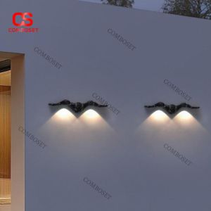 Đèn Tường Chim Hải Âu Bay Tự Do Ánh Sáng Vàng Ấm Chống Thấm Nước