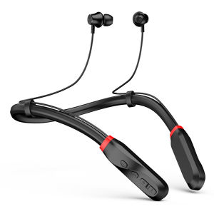 Hot Selling Bluetooth Earphones Neckband In-Ear Wireless Sports Neck Hanging Stereo Earphones Wholesale Running Live Streaming Universal