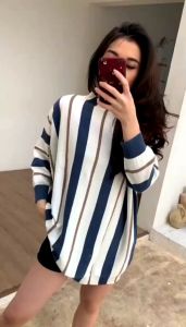 718 OVERSIZE TOPS-atasan rajut wanita