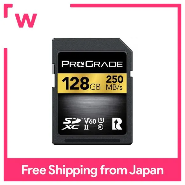 ProGrade Digital [SDXC UHS-II V60] GOLD 250R Memory Card