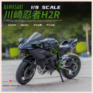 Kawasaki Ninja H2R Motorcycle Die-Cast Toy 1/9 1:9 Scale Model Collection Vehicle Car Collectible