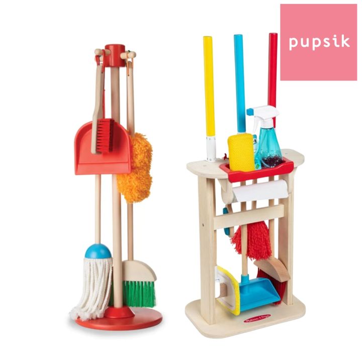 Melissa Doug Lets Play House Dust Sweep Mop/Deluxe Sparkle