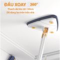 [HN] Cây lau nhà 360 thông minh lau sàn tự vắt, cây lau nhà hình tam giác tự vắt thông minh xoay 360 độ, chổi lau nhà hình tam giác xoay 360 độ có thể lau mọi vị trí, bông lau catton làm sạch cục dễ dàng - Shopping268. 