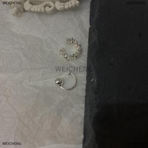 [COD] WEICHENG 1 Set Fashion Non- Ear Clips On Earrings Minimalism Cartilage Ear Cuff Cartilage Earrings For Women Jewelry