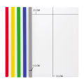 Craft.E A4 Sliding Report File Folder 0.14mm 70 sheets Paper Slide Grip Report Cover Document File Holder Organizer Plastic Display Book Stationery. 