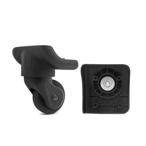 Replacement Luggage Wheel Repair Suitcase Bag Parts Spinner Wheels Casters Travel Trunk Caster Replacement Parts Black