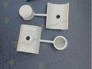 weather atap Upvc roofseal persegi free karet hitam/Isi 200pcs Roof Seal Atap UPVC Weather seal Square Putih