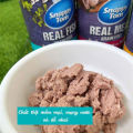 Pate Thức Ăn Ướt Snappy Tom Real Meat Cho Mèo Trưởng Thành - Lon Lớn 400g. 