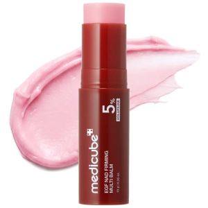 [medicube] [NEW] NAD+ EGF Firming Multi Balm  NAD+ EGF Volufiline Collagen  Anti-aging Plumping Radiance Cares for Look of Fine Lines Skin Elasticity Firmness Youthful-looking  For Under-Eyes Forehead Smile Lines Lip Care