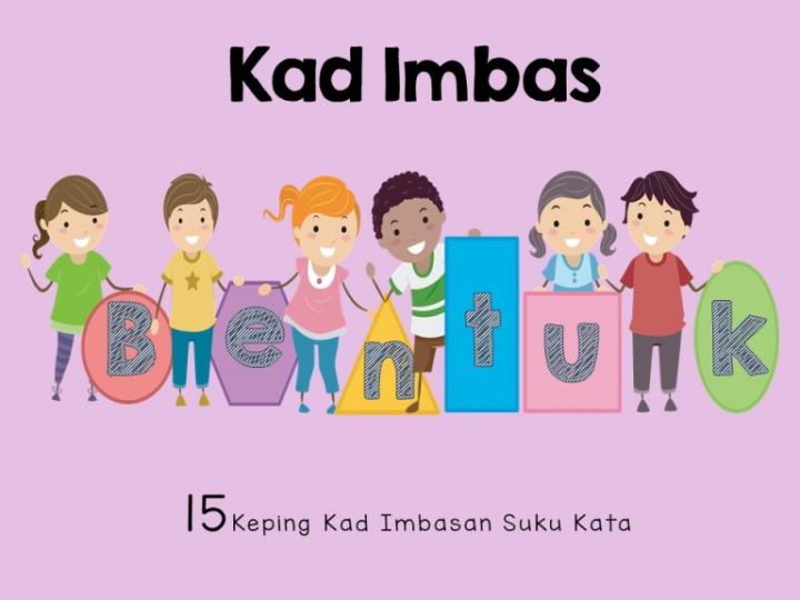 Malay Lesson Malay Flashcards (Bentuk/Shapes)- Language/Literacy/Malay/Preschoolers ...