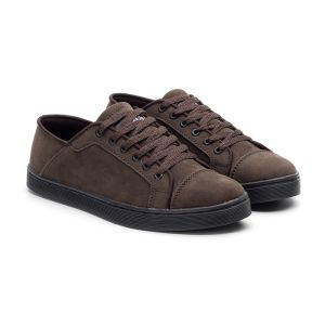 GABRIEL FULL BLACK |MNM x DAILY| Sepatu Sneakers Pria Casual SOL DIJAHIT