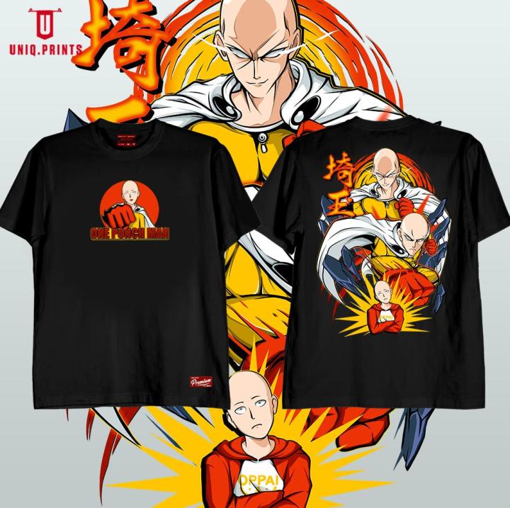Camiseta One Punch Gym Niños Saitama | Anime Manga Algodón 100% Corte Regular